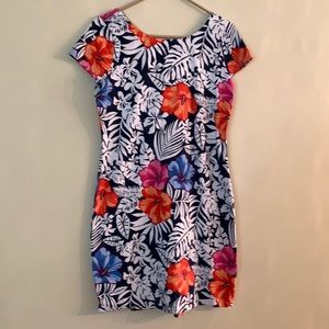 Tommy Bahama Hawaiian print dress.